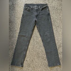 Men's Levi's 511 faded black jeans size 30x30